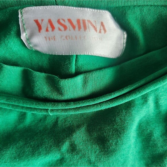 Green Layered High‑Low Raw‑Hem Tee Pullover Oversized Top Lagenlook Artsy Sz 1x - Picture 5 of 16